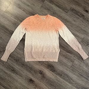 Faherty Muir Dip Dye Sweater Sunset Dip Dye